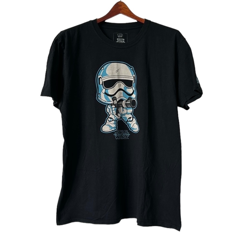 Funko Pop Star Wars The Force Awakens Artillery Stormtrooper T-Shirt  Size XL